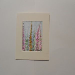 Original Snapdragons Watercolor Painting
